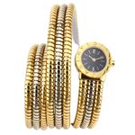 Bulgari Serpenti BB 19 1T (Unknown (random serial)) - Black dial 19 mm Yellow Gold case (1/6)