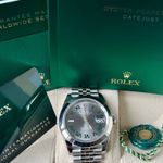 Rolex Datejust 41 126300 (2022) - Grey dial 41 mm Steel case (7/7)