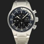 IWC Aquatimer Chronograph IW371928 (Onbekend (willekeurig serienummer)) - Zwart wijzerplaat 41mm Staal (3/8)