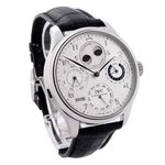 IWC Portuguese Perpetual Calendar IW502111 (2004) - Zilver wijzerplaat 44mm Platina (3/8)