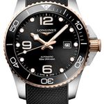 Longines HydroConquest L3.782.3.58.9 (2025) - Black dial 43 mm Steel case (1/1)