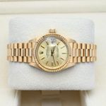 Rolex Lady-Datejust 6917 (1981) - Champagne dial 26 mm Yellow Gold case (5/7)