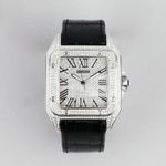 Cartier Santos 100 2656 (Unknown (random serial)) - 38 mm Steel case (1/4)