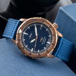 Sinn T50 1052.062 (Unknown (random serial)) - Blue dial 41 mm Bronze case (2/8)