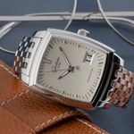 Glashütte Original Senator Karrée 1-39-42-53-52-14 (Onbekend (willekeurig serienummer)) - Zilver wijzerplaat 40mm Staal (2/8)