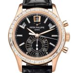 Patek Philippe Annual Calendar Chronograph 5961R-010 (2025) - Zwart wijzerplaat 41mm Roségoud (3/6)