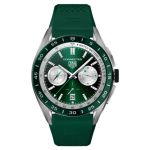 TAG Heuer Connected SBR8A14.BT6317 (2024) - Groen wijzerplaat 45mm Staal (3/3)