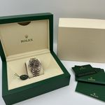 Rolex Datejust 41 126331 (Onbekend (willekeurig serienummer)) - Bruin wijzerplaat 41mm Staal (2/8)