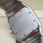 Cartier Santos Galbée 1564 (2000) - Wit wijzerplaat Onbekend Staal (7/7)