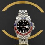 Rolex GMT-Master II 126710BLRO (2022) - Zwart wijzerplaat 40mm Staal (1/7)