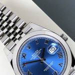 Rolex Datejust 41 126300 (2024) - Blauw wijzerplaat 41mm Staal (3/8)