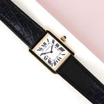 Cartier Tank Solo W5200002 (2020) - Silver dial 31 mm Yellow Gold case (1/8)