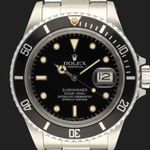 Rolex Submariner Date 16800 (1987) - Zwart wijzerplaat 40mm Staal (2/8)