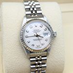 Rolex Lady-Datejust 69174 (1997) - Silver dial 26 mm Steel case (6/8)