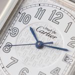 Cartier Tank 2414 (1990) - Wit wijzerplaat 26mm Zilver (2/7)