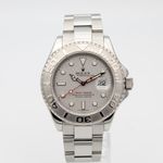 Rolex Yacht-Master 40 16622 (2005) - Zilver wijzerplaat 40mm Staal (1/8)