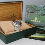 Rolex Sea-Dweller 4000 16600 (2003) - Zwart wijzerplaat 40mm Staal (8/8)