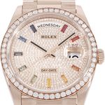 Rolex Day-Date 36 128345RBR (2025) - 36mm Roségoud (1/5)