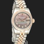 Rolex Lady-Datejust 179171 (2017) - Pearl dial 26 mm Gold/Steel case (4/8)