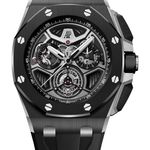 Audemars Piguet Royal Oak Offshore Tourbillon Chronograph 26622CE.OO.D002CA.01 (2025) - Transparent dial 43 mm Ceramic case (1/1)