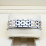 Cartier Panthère 187957 (Unknown (random serial)) - White dial 29 mm Gold/Steel case (6/8)