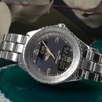 Breitling Chronospace A56012 (1995) - Zwart wijzerplaat 42mm Staal (2/8)