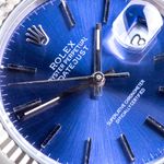 Rolex Datejust 36 16234 (1990) - Blue dial 36 mm Steel case (2/8)