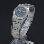 Rolex Oyster Perpetual 67180 (1998) - Blue dial 26 mm Steel case (5/7)