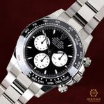 Rolex Daytona 126529LN (2024) - Black dial 40 mm White Gold case (7/8)
