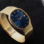 Patek Philippe Golden Ellipse 3605/1 (1979) - Blue dial 38 mm Yellow Gold case (2/6)