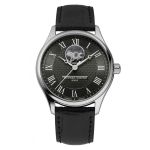 Frederique Constant Classics Heart Beat FC-310MCK5B6 (2024) - Zwart wijzerplaat 39mm Staal (3/3)