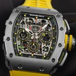 Richard Mille RM 011 RM11-03 Ti (2019) - Transparent dial 51 mm Titanium case (3/7)