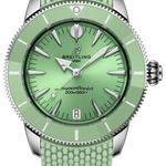 Breitling Superocean Heritage A10390361L1S1 (2026) - Groen wijzerplaat 36mm Staal (1/1)