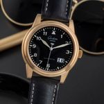 Glashütte Original Navigator 39-42-07-11-04 (Unknown (random serial)) - Black dial 39 mm Yellow Gold case (3/8)