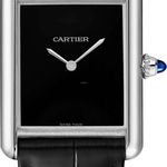 Cartier Tank WSTA0072 (2024) - Black dial 26 mm Steel case (1/1)