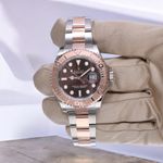 Rolex Yacht-Master 40 126621 (2022) - Brown dial 40 mm Gold/Steel case (7/7)