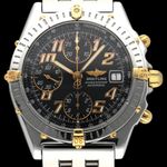 Breitling Blackbird B13350 (2000) - Zwart wijzerplaat 40mm Staal (1/8)