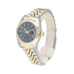 Rolex Lady-Datejust 69173 (1990) - Blue dial 26 mm Gold/Steel case (5/8)