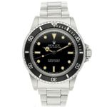 Rolex Submariner No Date 5513 (1988) - Black dial 40 mm Steel case (1/4)