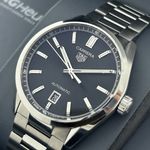 TAG Heuer Carrera Calibre 5 WBN2110.BA0639 (Unknown (random serial)) - Black dial 39 mm Steel case (8/8)