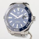 TAG Heuer Aquaracer 300M WAY201B (2020) - Blue dial 43 mm Steel case (3/8)