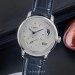 Glashütte Original PanoMaticLunar 1-90-02-42-32-01 (Onbekend (willekeurig serienummer)) - Zilver wijzerplaat 40mm Staal (1/8)