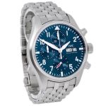 IWC Pilot Chronograph IW388102 (2021) - Blauw wijzerplaat 41mm Staal (5/8)