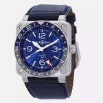 Bell & Ross BR 03 BR0393-BLU-ST/SCA (2025) - Blue dial 43 mm Steel case (1/1)