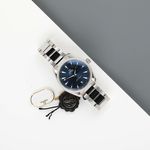 Omega Seamaster Aqua Terra 220.10.41.21.03.001 (2018) - Blue dial 41 mm Steel case (2/8)