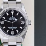 Rolex Explorer 14270 (1998) - Zwart wijzerplaat 36mm Staal (5/8)