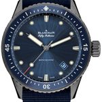 Blancpain Fifty Fathoms Bathyscaphe 5000-0240-NAOA (2024) - Blue dial 44 mm Ceramic case (3/3)