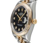 Rolex Datejust 36 126233 (Onbekend (willekeurig serienummer)) - Zwart wijzerplaat 36mm Goud/Staal (6/8)