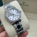 Rolex Datejust 278384RBR (2025) - Silver dial 37 mm Steel case (8/10)