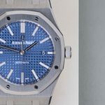 Audemars Piguet Jules Audemars 25919BC.OO.D002CR.02 (2017) - Zwart wijzerplaat 39mm Witgoud (5/8)
